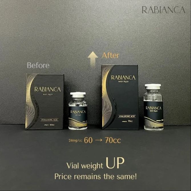 70cc Breast Filler Rabianca | Medical HA Injection For Natural Breast Augmentation