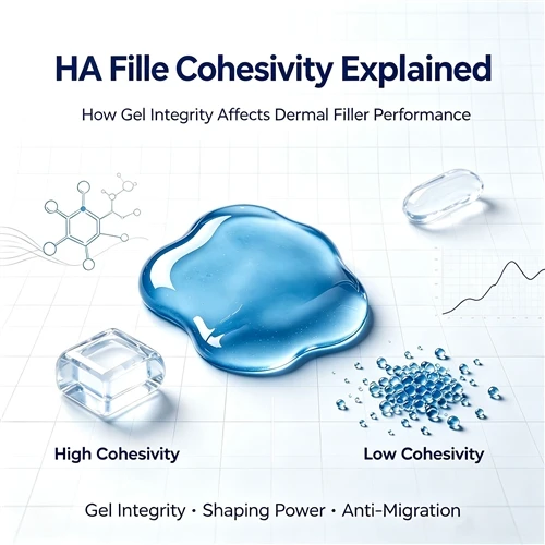 HA Filler Cohesivity Explained: How Gel Integrity Affects Dermal Filler Perfo...