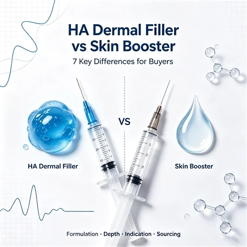 HA Dermal Filler Vs Skin Booster: 7 Key Differences For B2B Buyers